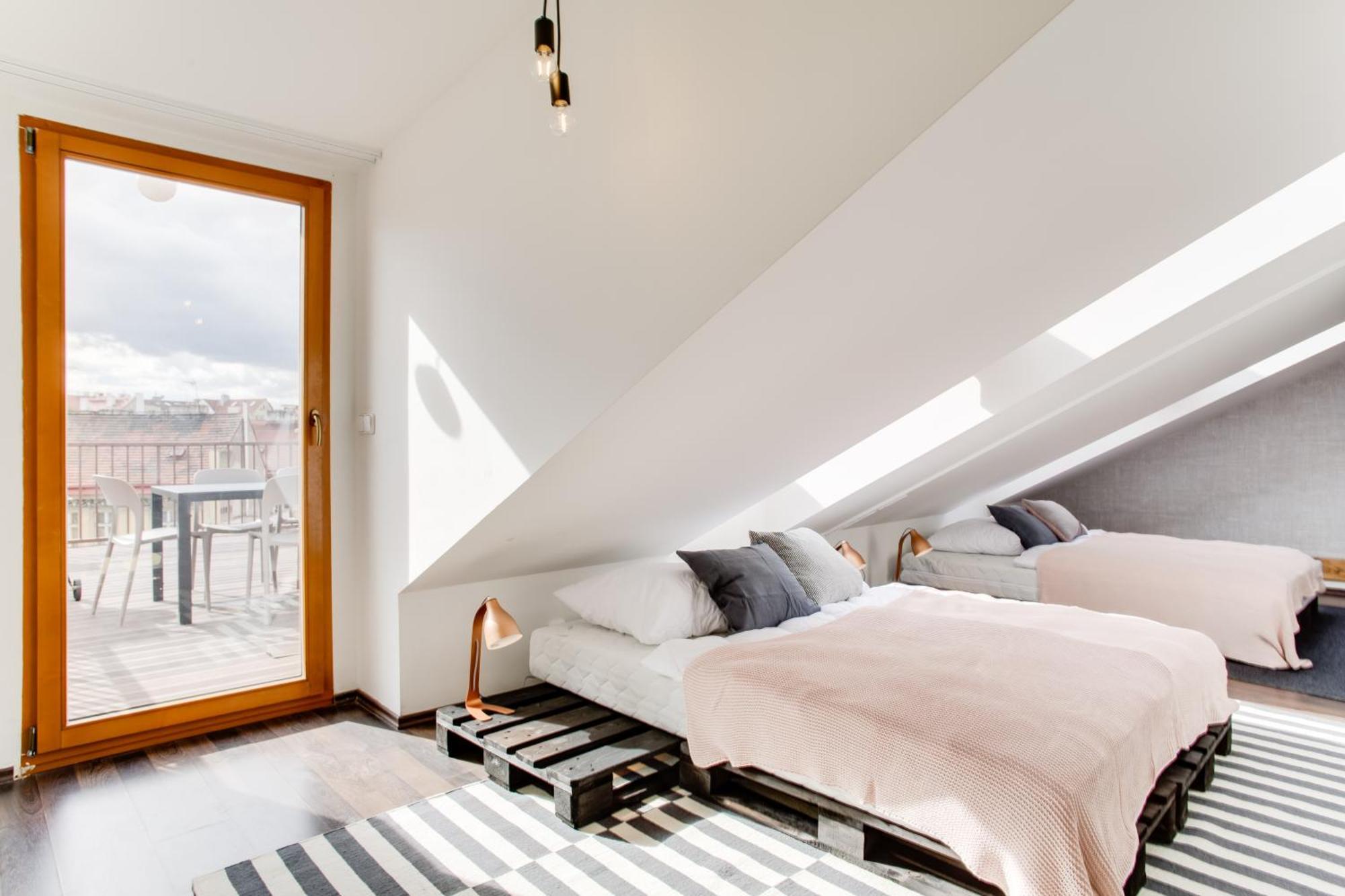 Ultimate 1 Experience - Duplex, Roof Terrace, Castle View, Free Parking Over Weekends, Ac! Apartment