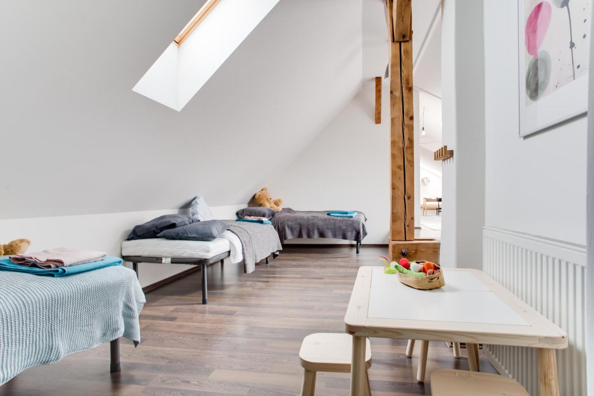 Ultimate 1 Experience - Duplex, Roof Terrace, Castle View, Free Parking Over Weekends, Ac! * Prag